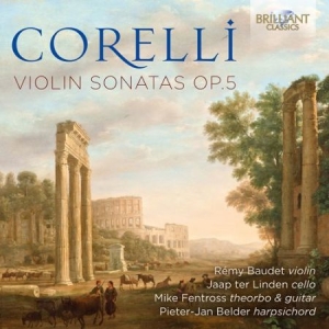 Corelli Arcangelo - Violin Sonatas Op 5 ryhmässä CD @ Bengans Skivbutik AB (3247744)