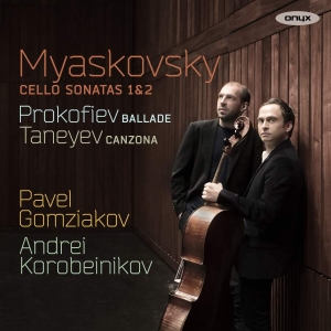 Myaskovsky Nikolay - Cello Sonatas Nos. 1 & 2 ryhmässä ME SUOSITTELEMME / Joululahjavinkki: CD @ Bengans Skivbutik AB (3249483)