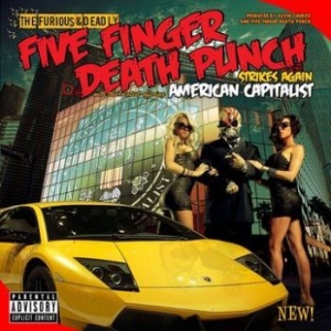 Five Finger Death Punch - American Capitalist ryhmässä Minishops / Five Finger Death Punch @ Bengans Skivbutik AB (3250689)