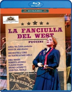 Puccini Giacomo - La Fanciulla Del West (Blu-Ray) ryhmässä Musiikki / Musiikki Blu-Ray / Klassiskt @ Bengans Skivbutik AB (3265357)