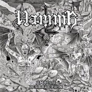 Hammr - Unholy Destruction ryhmässä VINYYLI @ Bengans Skivbutik AB (3265983)