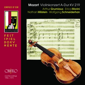 Mozart W A - Violin Concerto No. 5 ryhmässä ME SUOSITTELEMME / Joululahjavinkki: CD @ Bengans Skivbutik AB (3267020)