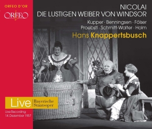 Nicolai Otto - Lustigen Weiber Von Windsor (Die) ryhmässä CD @ Bengans Skivbutik AB (3267029)