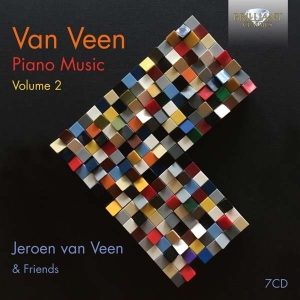 Veen Jeroen Van - Piano Music Vol. 2 (7 Cd) ryhmässä CD @ Bengans Skivbutik AB (3274384)