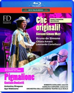 Donizetti Gaetano Mayr Giovanni - Pigmalione Che Originali! (Blu-Ray ryhmässä Musiikki / Musiikki Blu-Ray / Klassiskt @ Bengans Skivbutik AB (3274395)