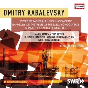 Kabalevsky Dmitry - Orchestral Works & Violin Concerto ryhmässä ME SUOSITTELEMME / Joululahjavinkki: CD @ Bengans Skivbutik AB (3302553)