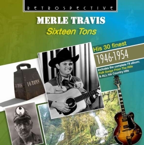 Merle Travis - Sixteen Tons ryhmässä CD @ Bengans Skivbutik AB (3305168)