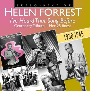 Helen Forrest - I've Heard That Song Before ryhmässä CD @ Bengans Skivbutik AB (3305176)