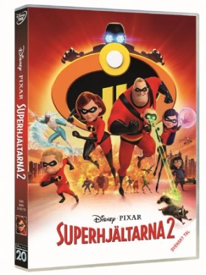 Superhjältarna 2 - Pixar klassiker 20 ryhmässä Elokuva DVD @ Bengans Skivbutik AB (3311830)