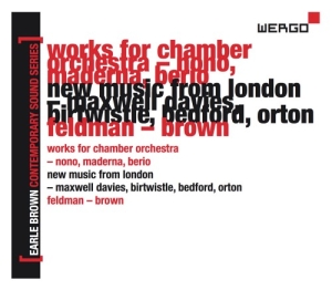 Various - Earle Brown - A Life In Music, Vol. ryhmässä CD @ Bengans Skivbutik AB (3312457)