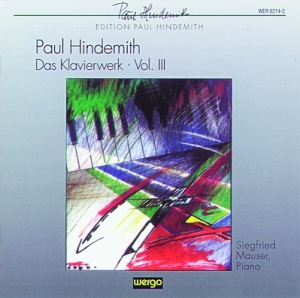 Hindemith Paul - Piano Works, Vol. 3 ryhmässä CD @ Bengans Skivbutik AB (3312474)