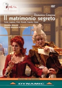 Cimarosa - Il Matrimonio Segreto (Dvd) ryhmässä DVD & BLU-RAY @ Bengans Skivbutik AB (3312564)