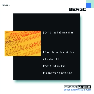 Widmann Jörg - Fünf Bruchstücke Etude Iii Freie ryhmässä ME SUOSITTELEMME / Joululahjavinkki: CD @ Bengans Skivbutik AB (3314224)