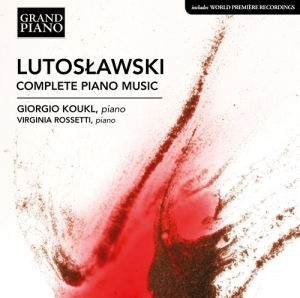 Lutoslawski Witold - Complete Piano Music ryhmässä MK Test 3 @ Bengans Skivbutik AB (3320147)