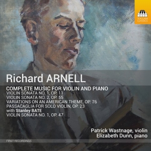 Arnell Richard - Complete Music For Violin And Piano ryhmässä CD @ Bengans Skivbutik AB (3320527)