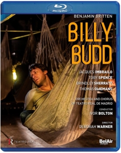 Britten Benjamin - Billy Budd (Blu-Ray) ryhmässä Musiikki / Musiikki Blu-Ray / Klassiskt @ Bengans Skivbutik AB (3320556)