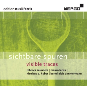 Saunders Lanaz Huber Zimmermann - Sichtbare Spuren - Visible Traces ryhmässä CD @ Bengans Skivbutik AB (3321834)