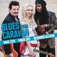 Zito Mike Vanja Sky And Bernard Al - Blues Caravan 2018 (Cd+Dvd) ryhmässä CD @ Bengans Skivbutik AB (3322167)