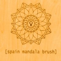 Spain - Mandala Brush ryhmässä VINYYLI @ Bengans Skivbutik AB (3322251)