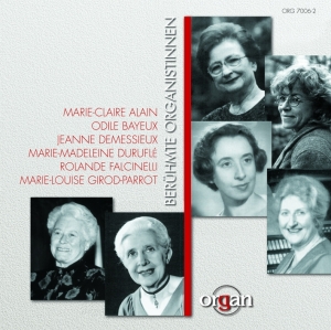 Various - Famous Women Organists ryhmässä CD @ Bengans Skivbutik AB (3322389)