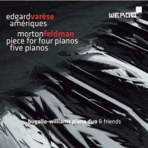 Varèse Edgard Feldman Morton - Amériques (For 2 Pianos, 8 Hands) ryhmässä CD @ Bengans Skivbutik AB (3322426)