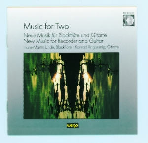 Various - Music For Two: New Music For Record ryhmässä CD @ Bengans Skivbutik AB (3323853)