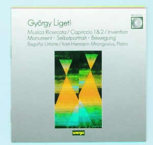 Ligeti György - Musica Ricercata Capriccio 1 & 2 ryhmässä CD @ Bengans Skivbutik AB (3323859)