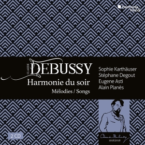 Xavier De Maistre - Debussy Songs ryhmässä CD @ Bengans Skivbutik AB (3323879)