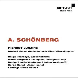 Schönberg Arnold - Pierrot Lunaire ryhmässä CD @ Bengans Skivbutik AB (3329202)