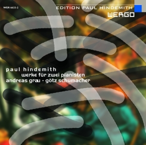 Hindemith Paul - Works For Two Pianos ryhmässä CD @ Bengans Skivbutik AB (3329531)