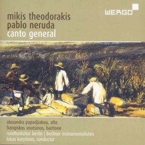 Theodorakis Mikis - Canto General ryhmässä ME SUOSITTELEMME / Joululahjavinkki: CD @ Bengans Skivbutik AB (3329538)