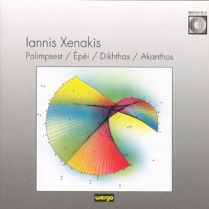 Xenakis Iannis - Palimpsest Épéi Dikhthas Akantho ryhmässä CD @ Bengans Skivbutik AB (3330224)