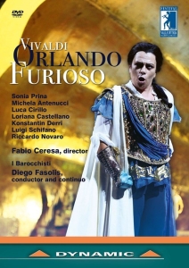 Vivaldi Antonio - Orlando Furioso (2 Dvd) ryhmässä DVD & BLU-RAY @ Bengans Skivbutik AB (3332342)