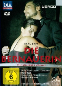 Orff Carl - The Bernauer Woman (Dvd) ryhmässä DVD & BLU-RAY @ Bengans Skivbutik AB (3333001)