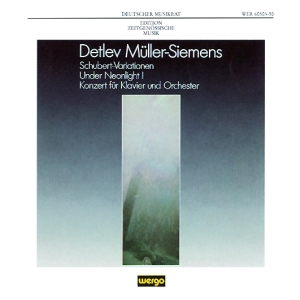 Müller-Siemens Detlev - Sieben Variationen Under Neonlight ryhmässä CD @ Bengans Skivbutik AB (3335746)