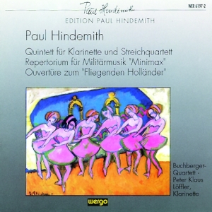 Hindemith Paul - Clarinet Quintet ryhmässä CD @ Bengans Skivbutik AB (3337673)