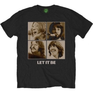 The beatles - Men's Tee: Let It Be Sepia ryhmässä Minishops / Beatles @ Bengans Skivbutik AB (3351333)