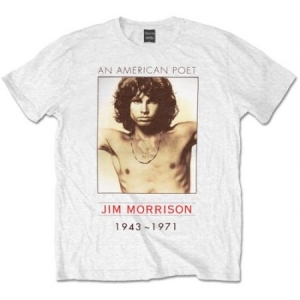 The Doors - Men's Tee: American Poet ryhmässä MERCH @ Bengans Skivbutik AB (3351396r)