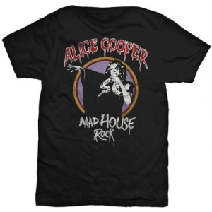 Alice Cooper - T-shirt Mad House Rock ryhmässä MERCH @ Bengans Skivbutik AB (3366135)