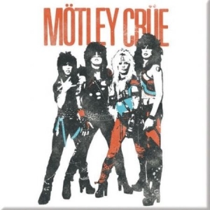 Mötley Crüe - Mötley Crüe Fridge Magnet: Vintage Wotld ryhmässä Minishops / Mötley Crue @ Bengans Skivbutik AB (3368164)