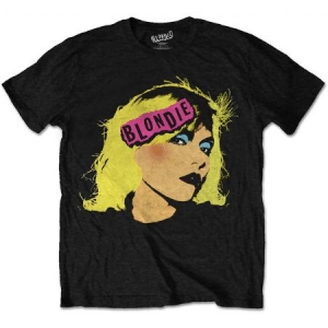 Blondie - Punk Logo Uni Bl ryhmässä Minishops / Blondie @ Bengans Skivbutik AB (3401683r)