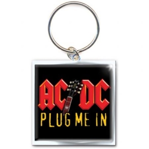 AC/DC - AC/DC STANDARD KEYCHAIN: PLUG ME IN ryhmässä MERCH / Minsishops-merch / Ac/Dc @ Bengans Skivbutik AB (3407126)