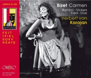 Bizet Georges - Carmen (Salzburg, 1967) (3 Cd) ryhmässä CD @ Bengans Skivbutik AB (3460884)