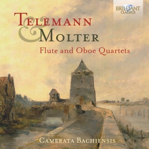 Molter J M Telemann G P - Flute And Oboe Quartets ryhmässä CD @ Bengans Skivbutik AB (3460887)