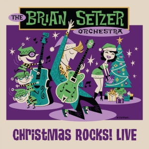 Brian Setzer Orchestra - Christmas Rocks Live ryhmässä Musiikki / Musiikki Blu-Ray / Worldmusic/ Folkmusik @ Bengans Skivbutik AB (3469534)