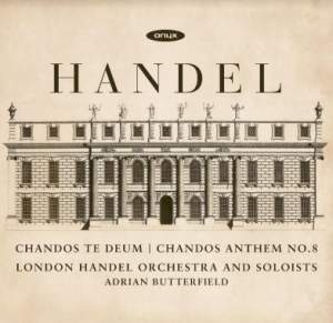 Handel G F - Chandos Te Deum Chandos Anthem No. ryhmässä CD @ Bengans Skivbutik AB (3471165)