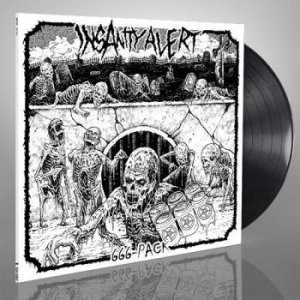 Insanity Alert - 666-Pack (Black Vinyl) ryhmässä VINYYLI @ Bengans Skivbutik AB (3485944)