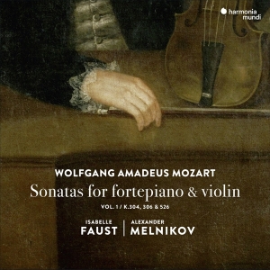 Faust Isabelle / Alexander Melnikov - Mozart Sonatas For Fortepiano & Violin Vol.1 ryhmässä CD @ Bengans Skivbutik AB (3486860)