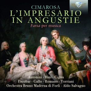 Cimarosa Domenico - L'impresario In Angustie ryhmässä CD @ Bengans Skivbutik AB (3487579)