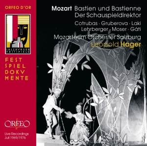 Mozart W A - Bastien Und Bastienne / Der Schausp ryhmässä CD @ Bengans Skivbutik AB (3489949)